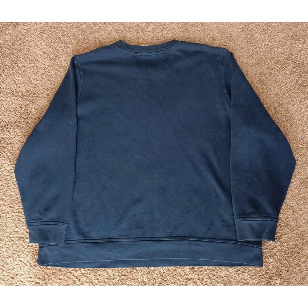 Vintage Cardinals Holiday Sweater Women's 3X Navy Blue Long Sleeve 90s - Picture 6 of 6